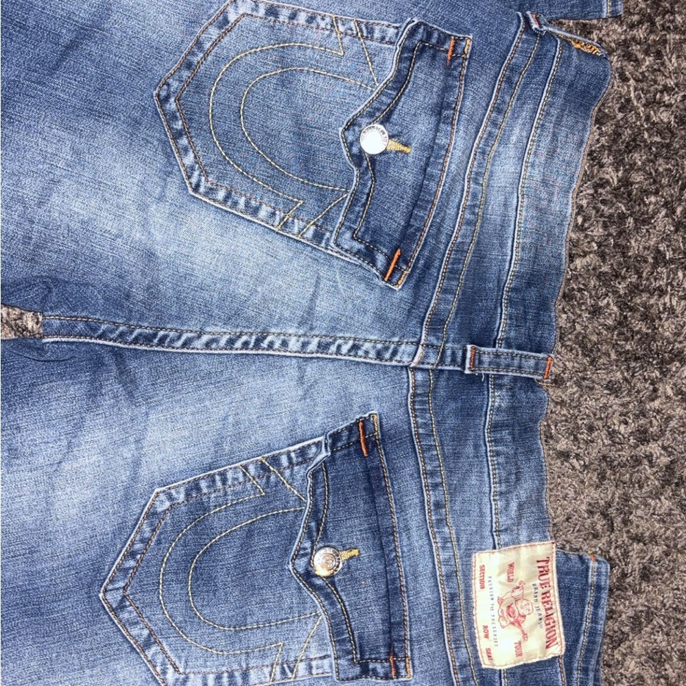 True Religion Indigo Relaxed Jeans